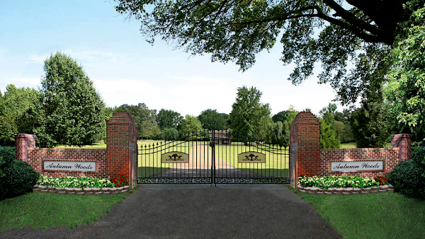 Autumn Woods Memorial Park grounds