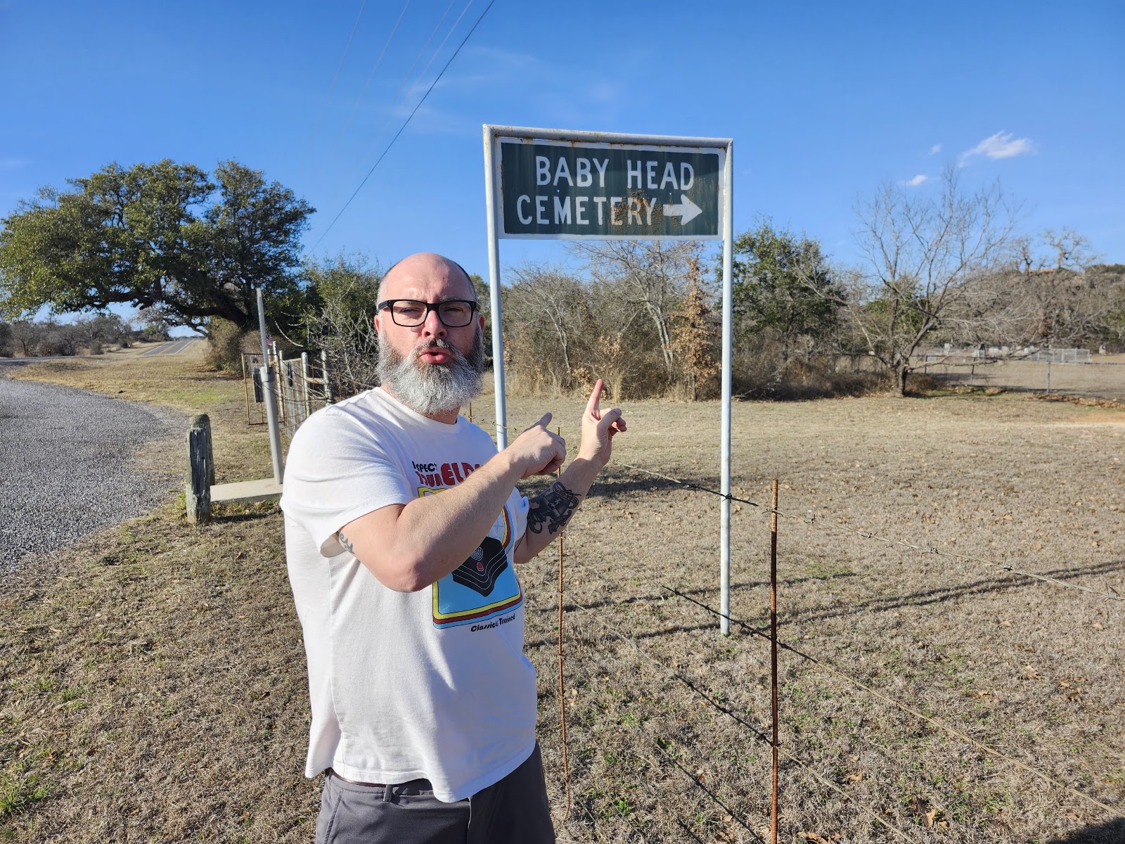 Baby Head Cemetery cemetery grounds and headstones