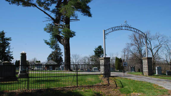 Bagdad Cemetery Kentucky grounds