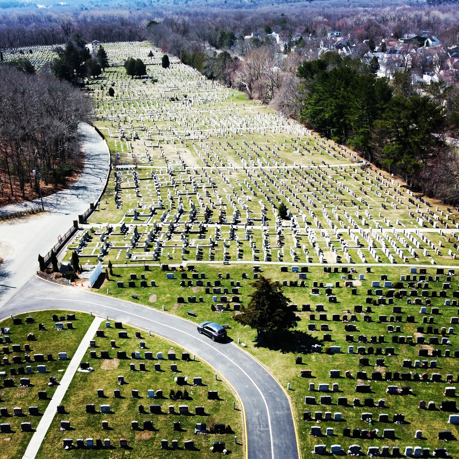 Baker Street Jewish Cemeteries cemetery grounds and headstones