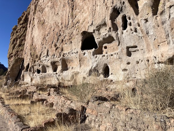 Bandelier National Monument grounds