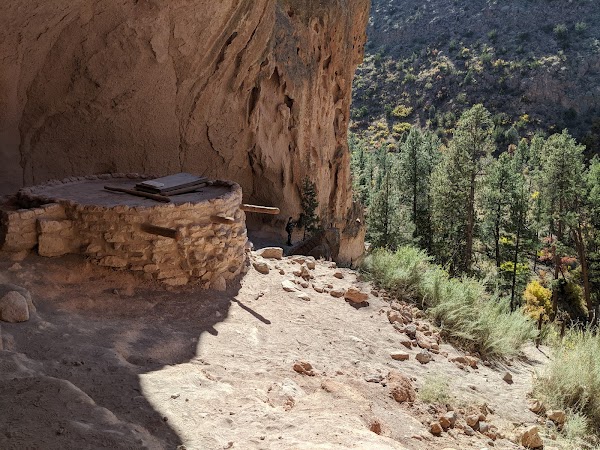 Bandelier National Monument grounds