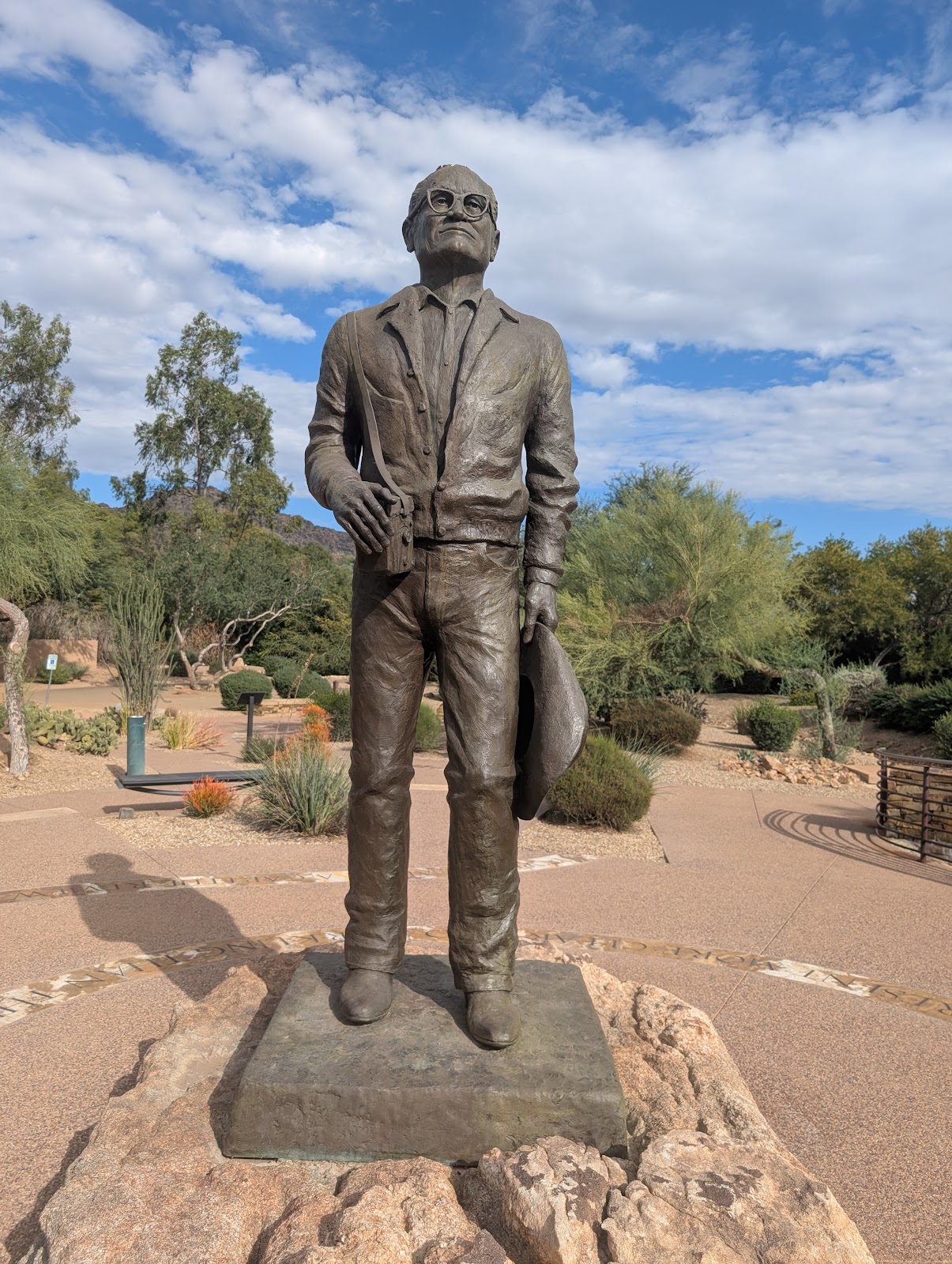Barry Goldwater Memorial cemetery grounds and headstones