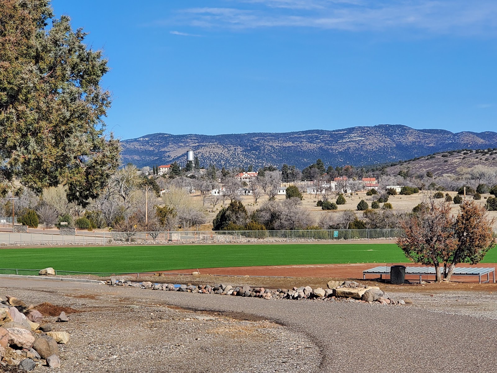 Bataan Memorial Recreational Park cemetery grounds and headstones