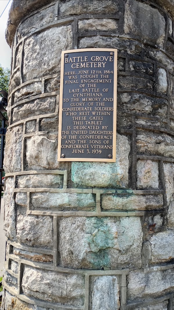 Battle Grove Cemetery grounds