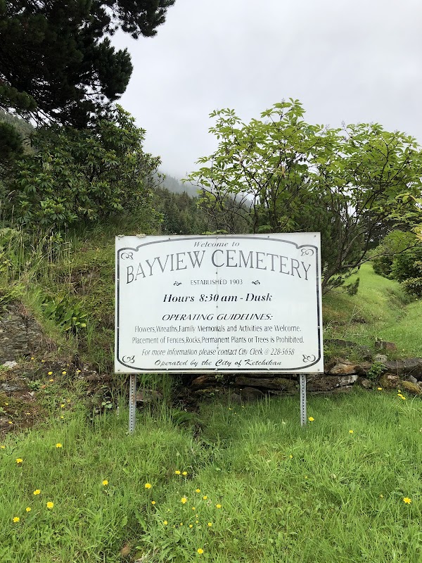 Bayview Cemetery grounds