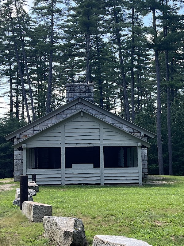 Bear Brook State Park Shelter Pavillion grounds