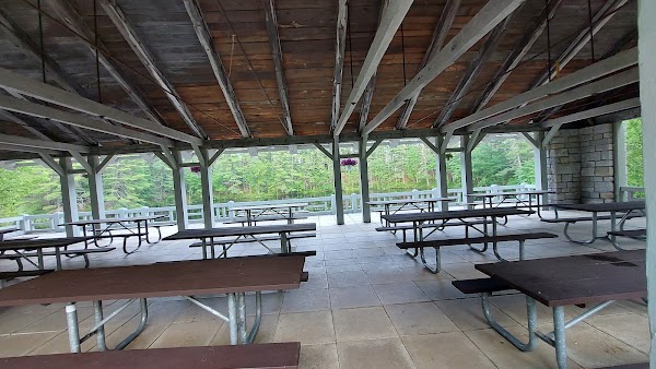 Bear Brook State Park Shelter Pavillion grounds