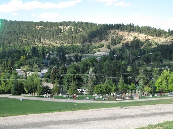 Bear Butte Cemetery grounds