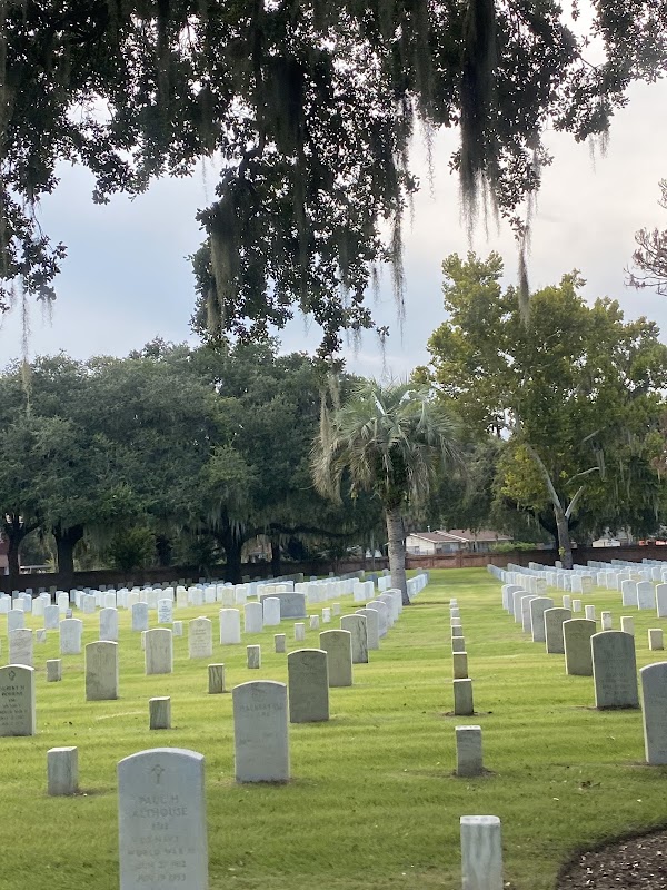 Beaufort National Cemetery grounds