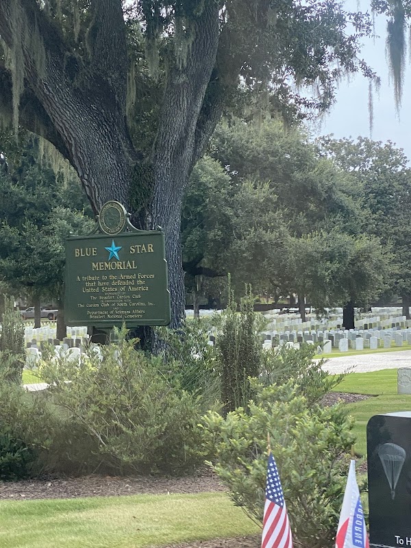 Beaufort National Cemetery grounds