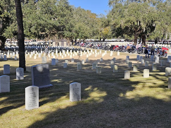Beaufort National Cemetery grounds