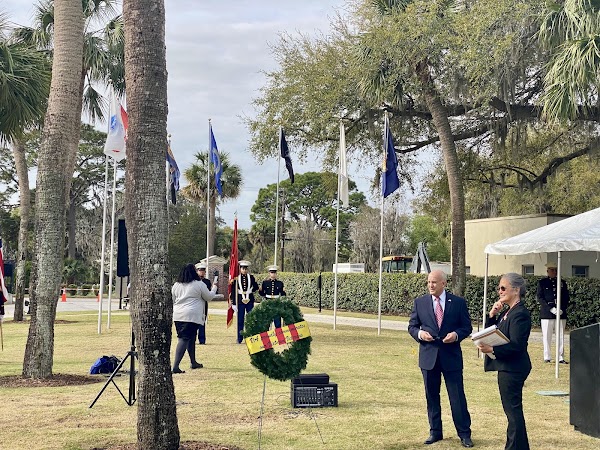 Beaufort National Cemetery grounds