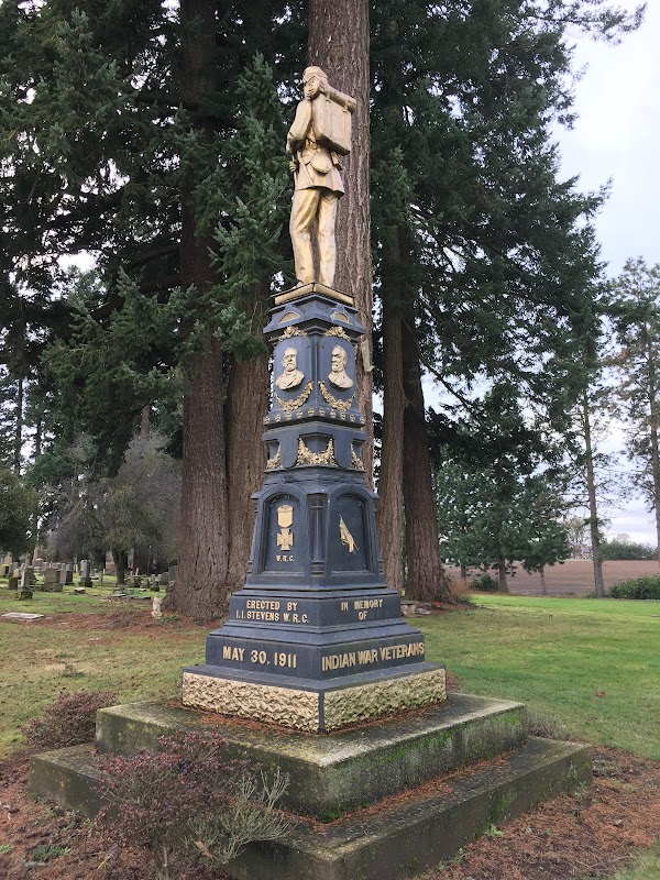 Belle Passi Cemetery grounds