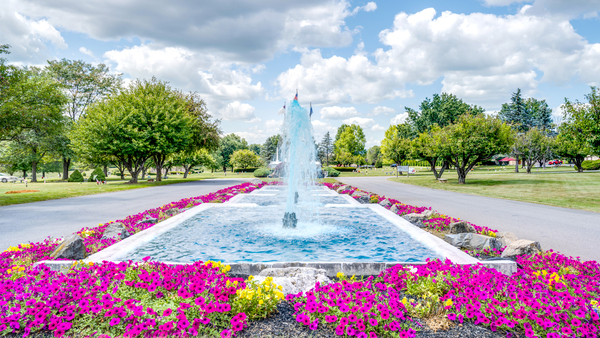 Berks County Memorial Gardens grounds