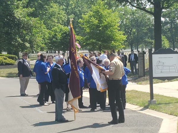 Beverly National Cemetery grounds