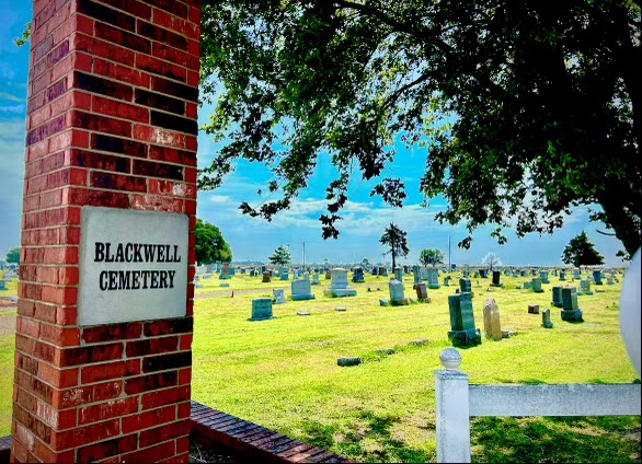 Blackwell Cemetery grounds