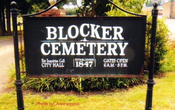 Blocker Cemetery grounds