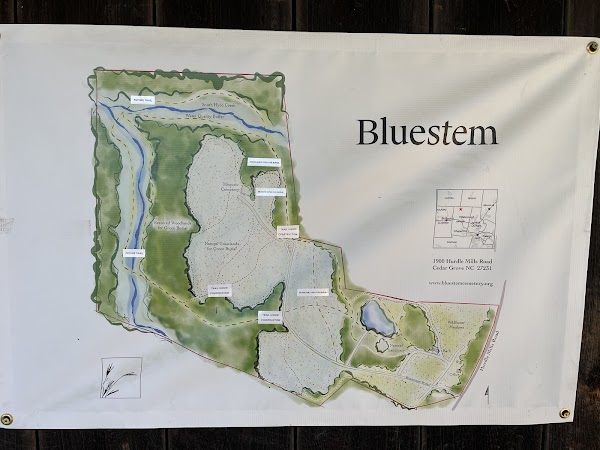 Bluestem Conservation Cemetery grounds