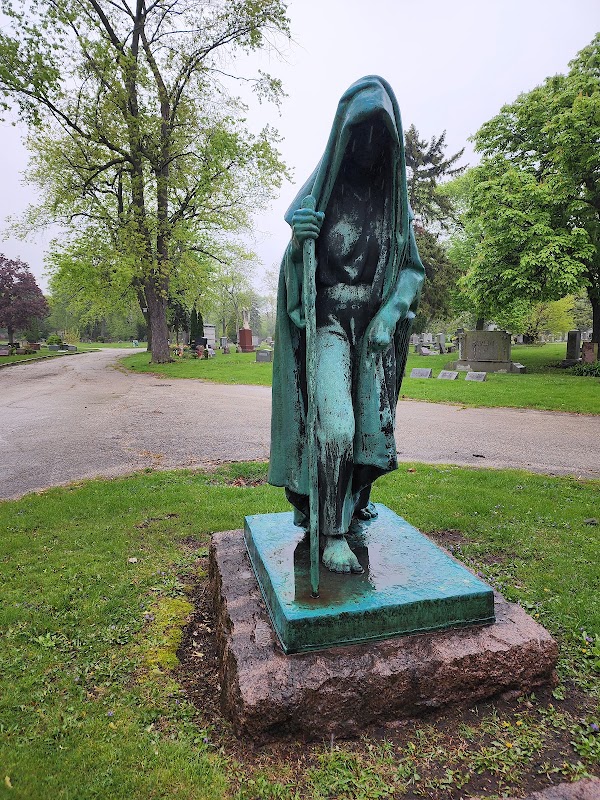 Bohemian National Cemetery grounds