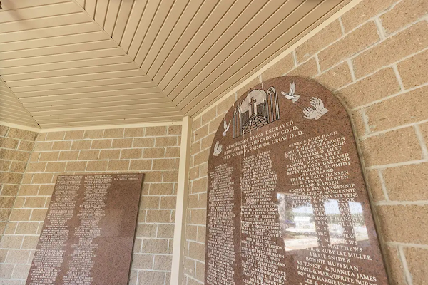 Bollinger County Memorial Park Cemetery grounds