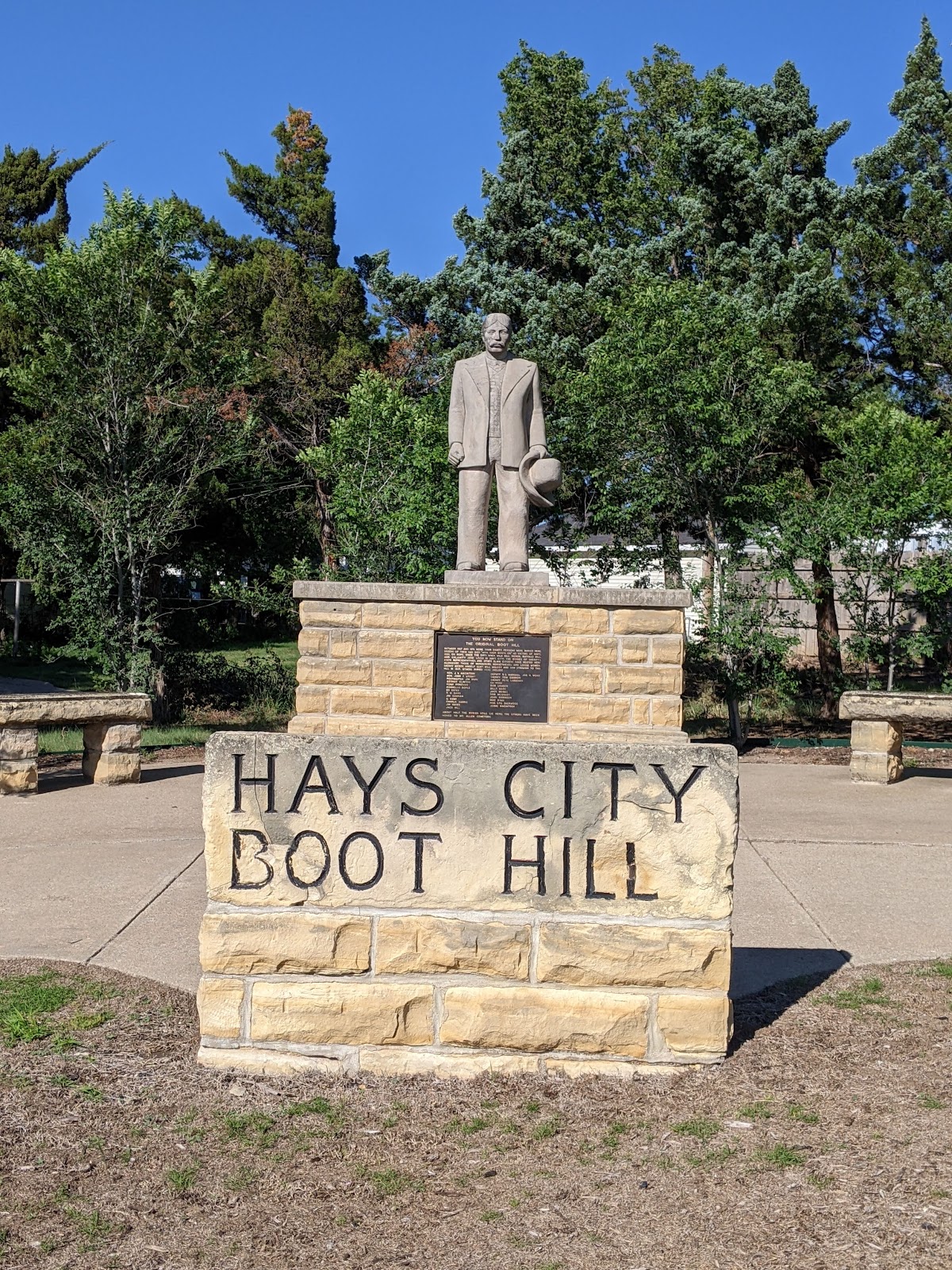 Boot Hill Cemetery cemetery grounds and headstones