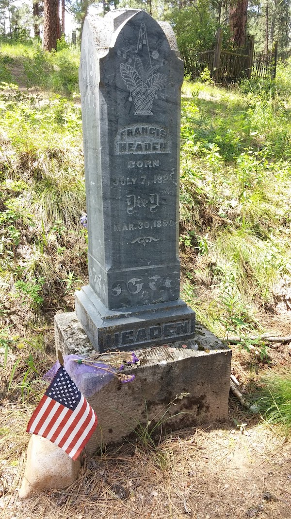 Boot Hill Cemetery grounds