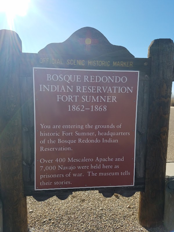 Bosque Redondo Memorial at Fort Sumner Historic Site grounds