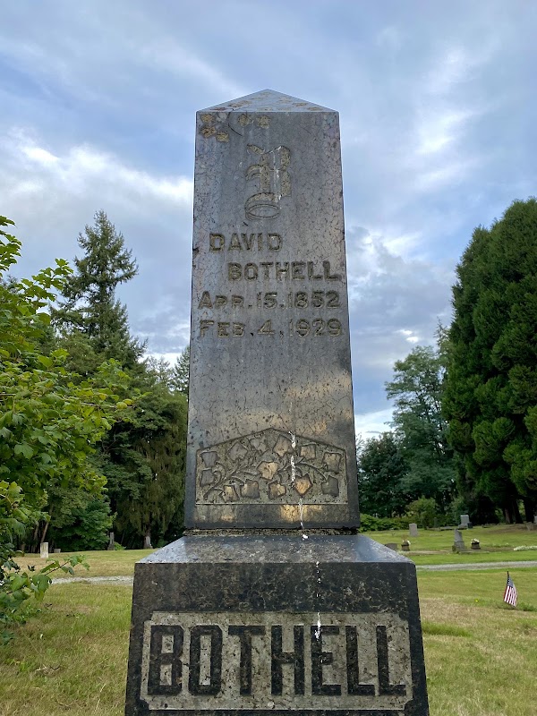Bothell Pioneer Cemetery grounds