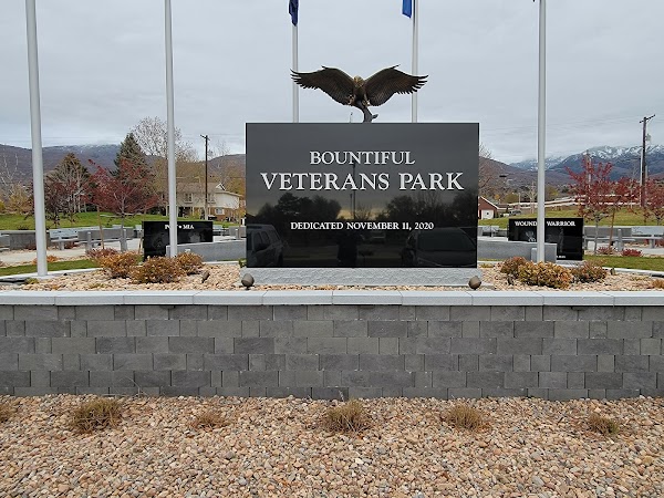 Bountiful Veterans Park grounds