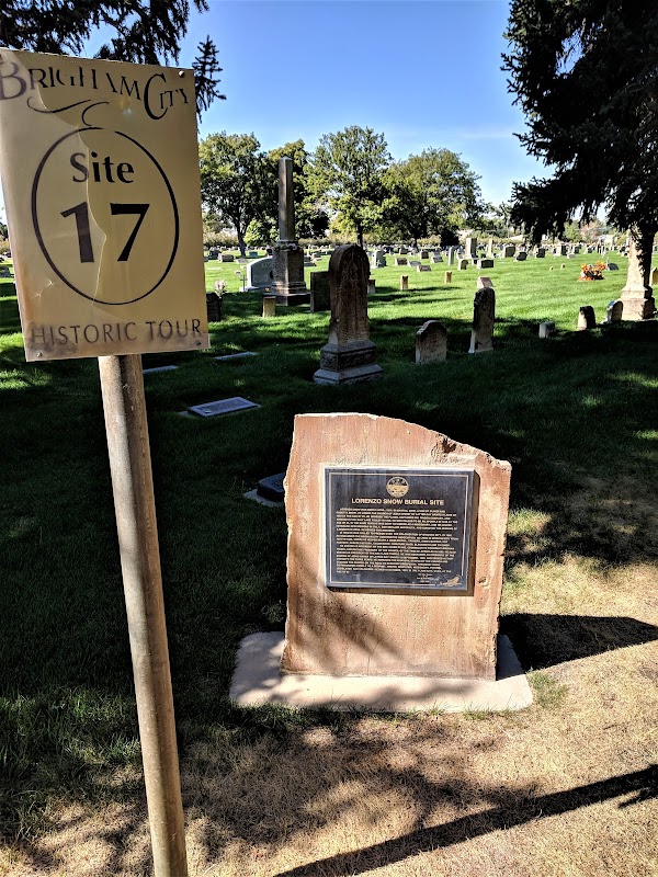 Brigham City Cemetery grounds