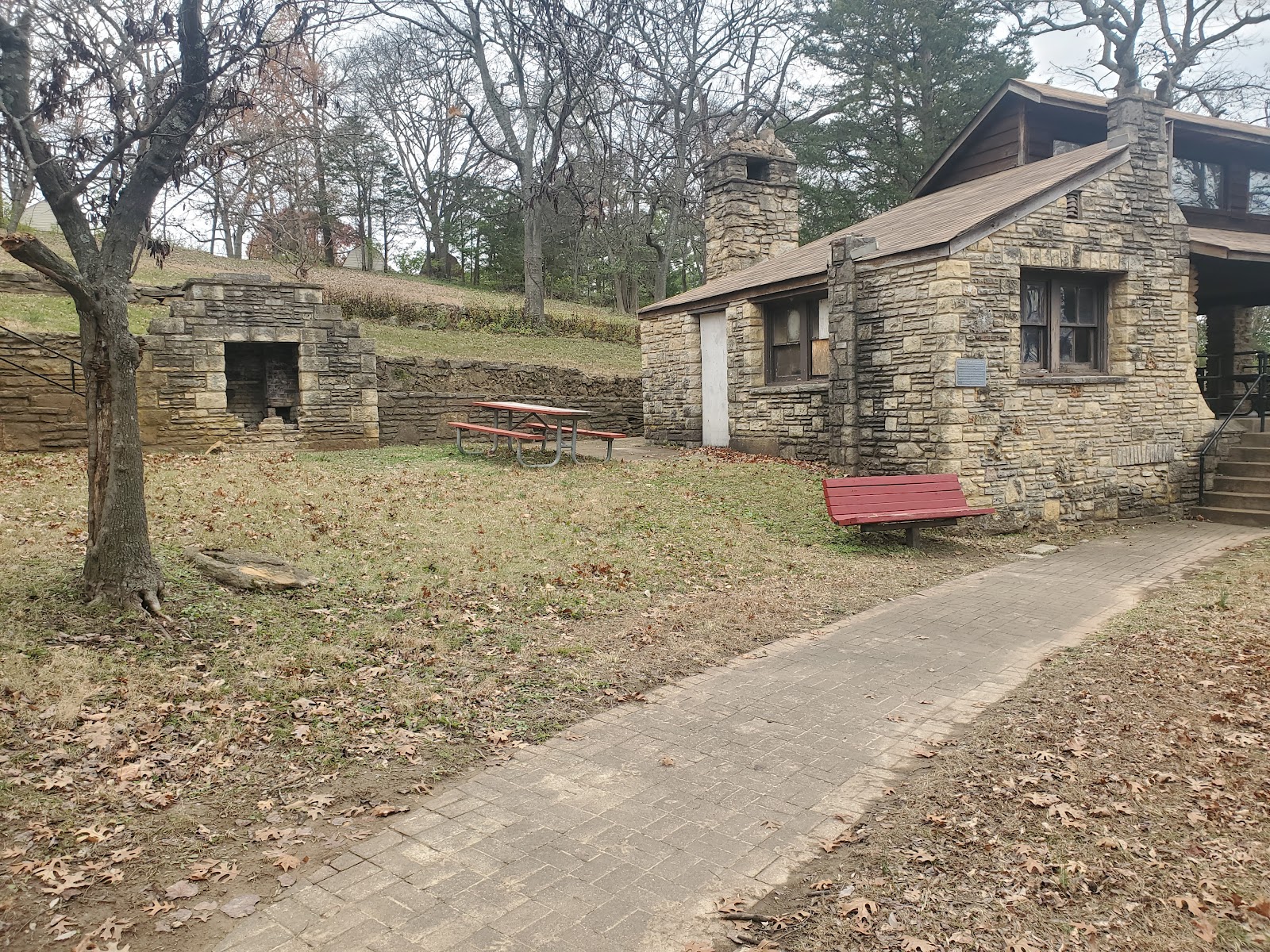 Bud Weil Memorial Park cemetery grounds and headstones