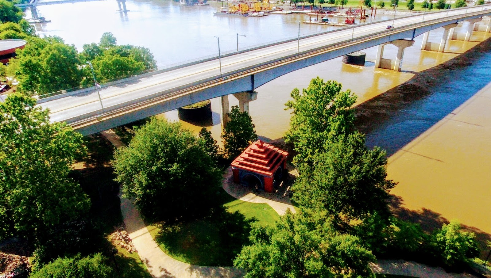 Bushy Memorial cemetery grounds and headstones