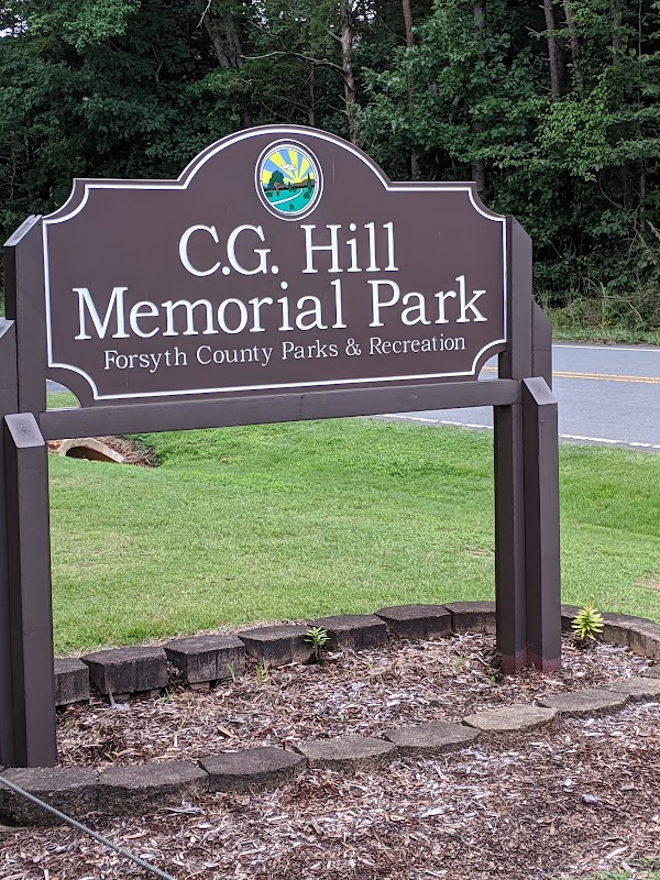 C G Hill Memorial Park grounds