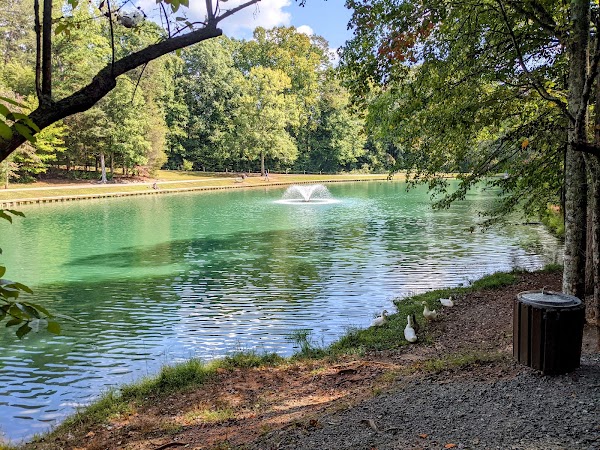 C G Hill Memorial Park grounds