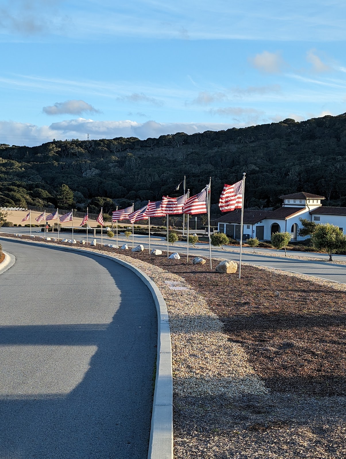 California Central Coast Veterans Cemetery cemetery grounds and headstones