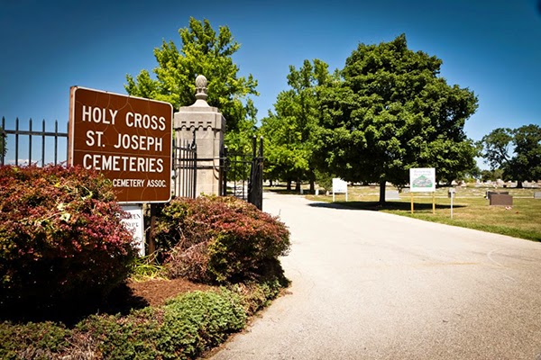 Calvary and Holy Cross/St. Joseph Cemeteries grounds