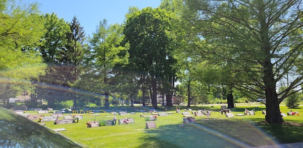 Calvary and Holy Cross/St. Joseph Cemeteries grounds