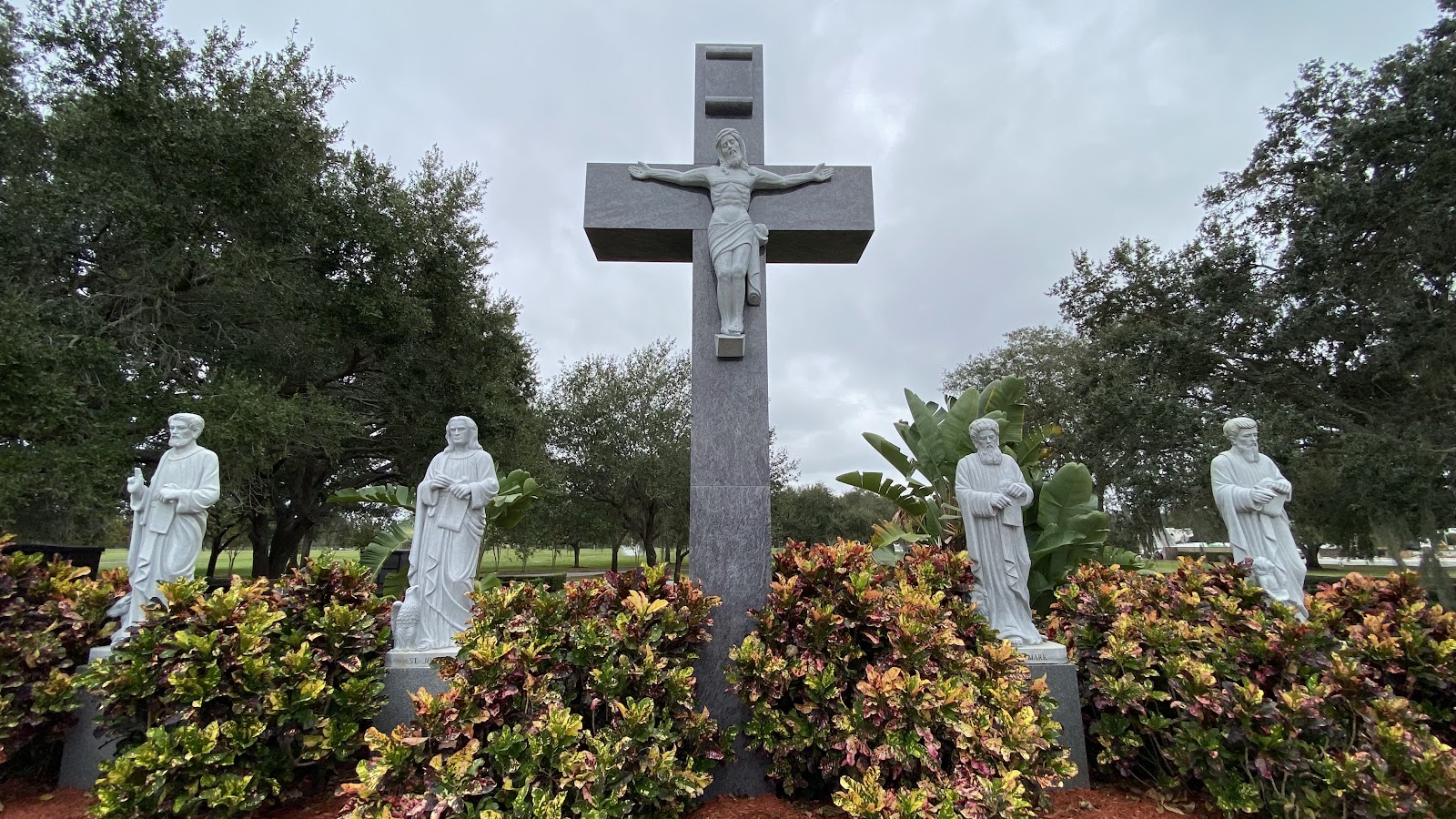 Calvary Catholic Cemetery cemetery grounds and headstones