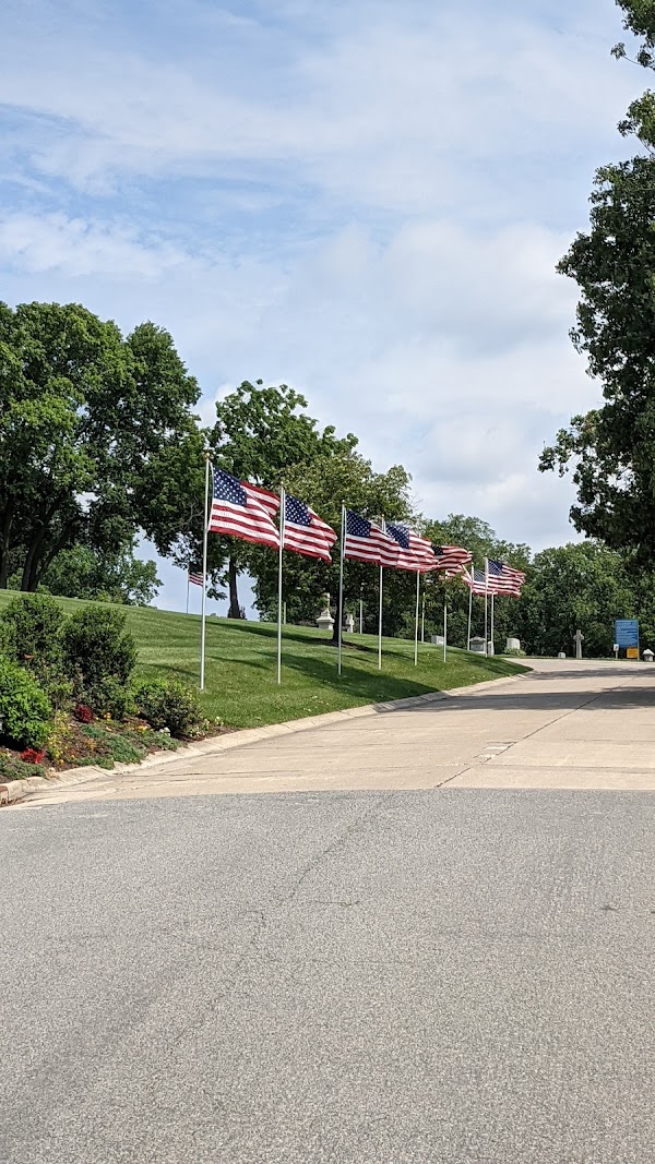 Calvary Cemetery grounds
