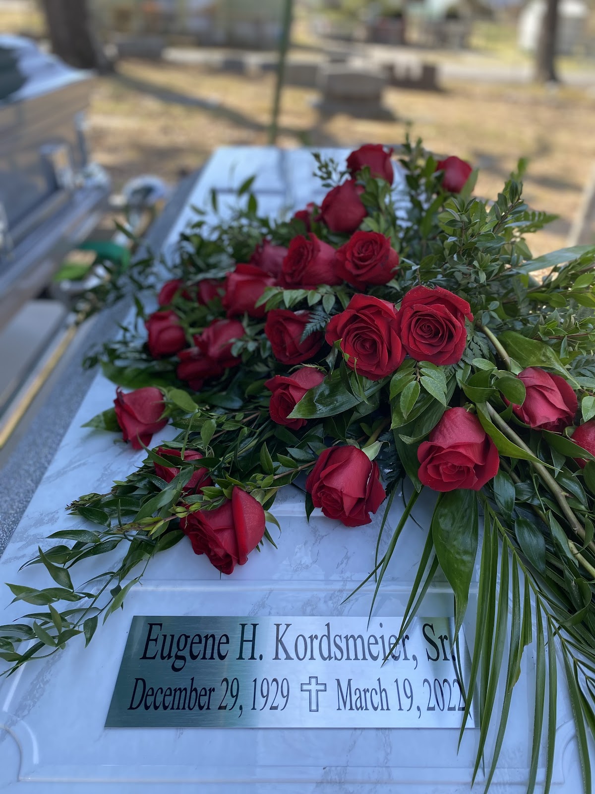 Calvary Cemetery cemetery grounds and headstones