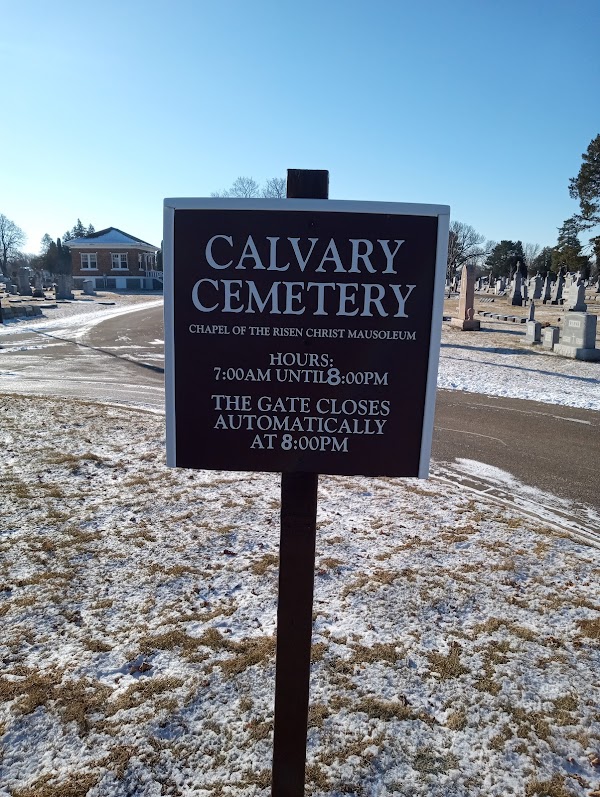 Calvary Cemetery Mausoleum grounds