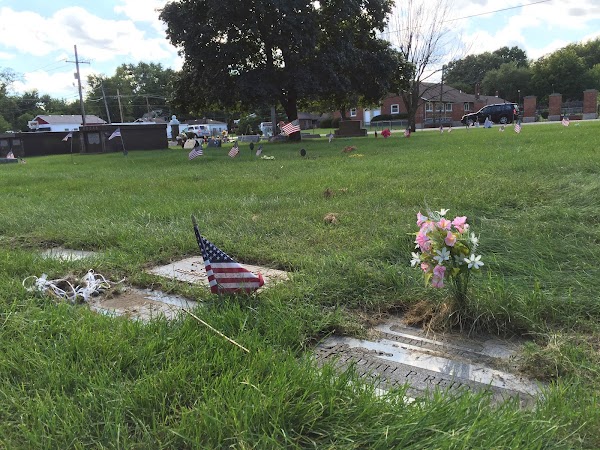 Calvary Cemetery grounds