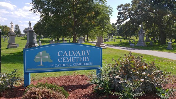 Calvary Cemetery grounds