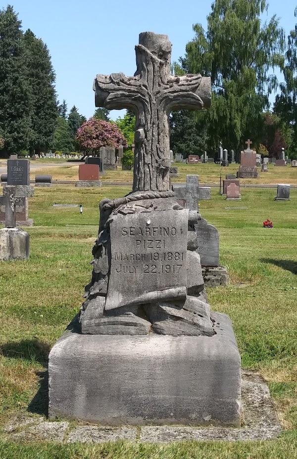 Calvary Cemetery grounds