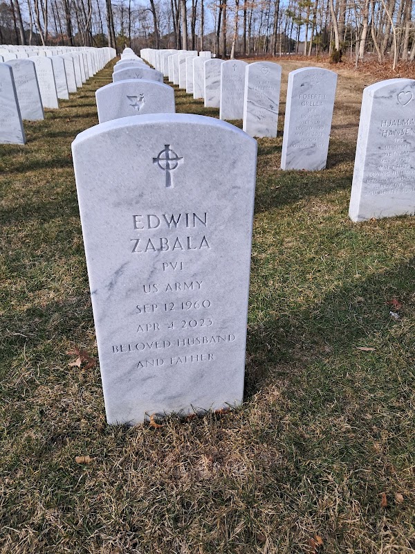 Calverton National Cemetery grounds