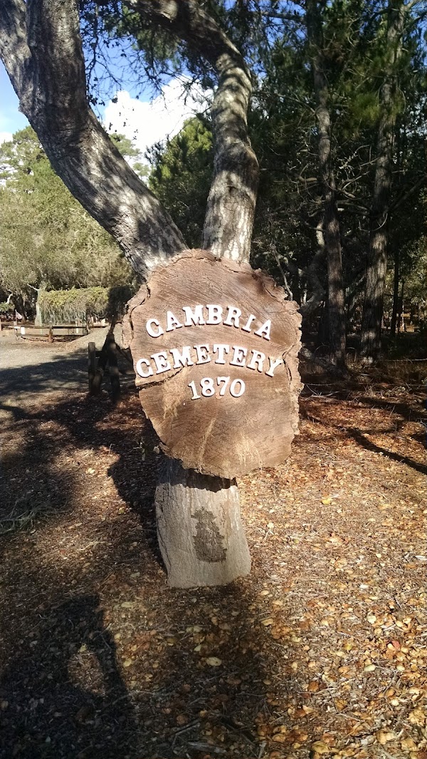Cambria Cemetery grounds