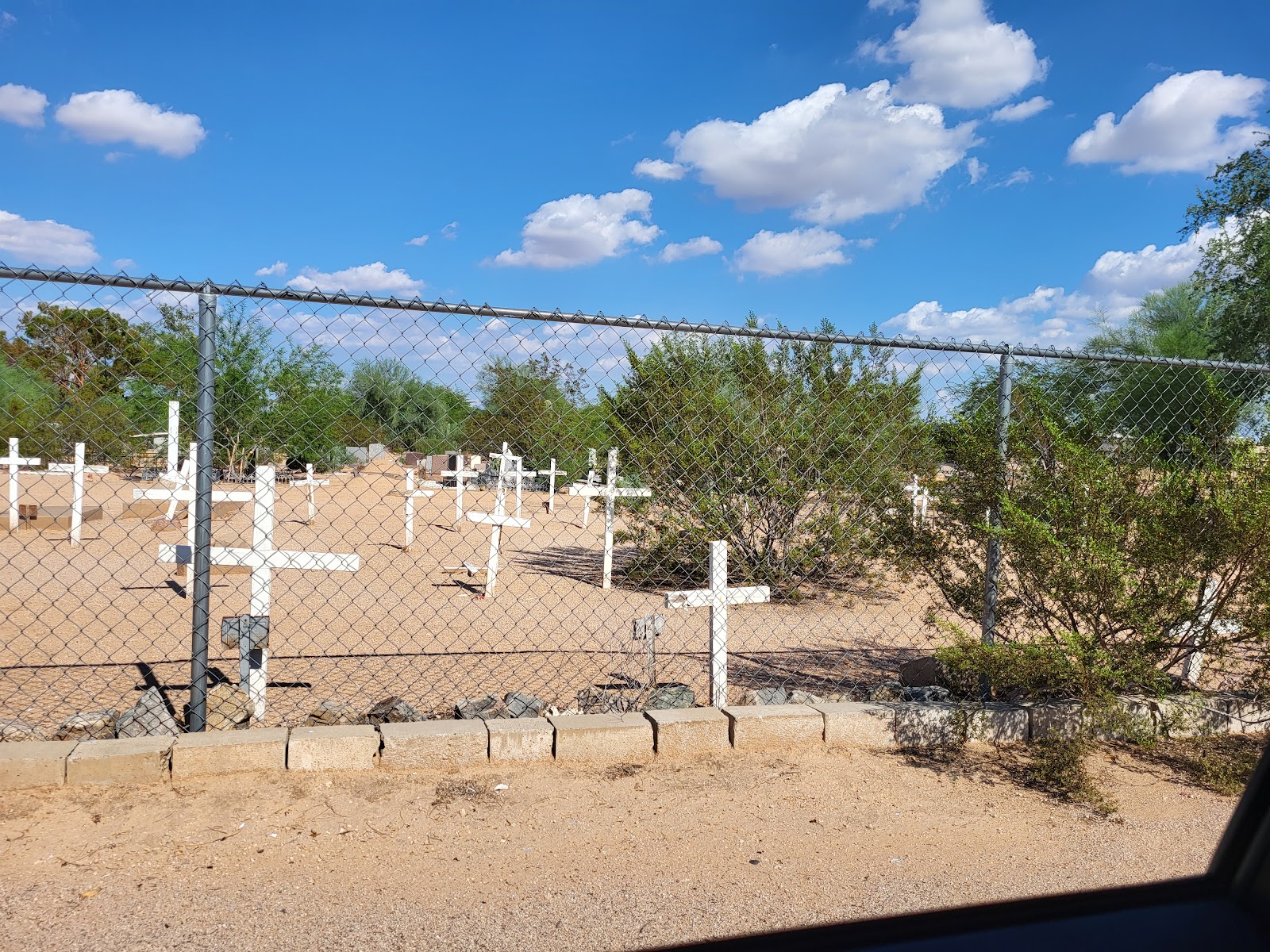 Camelback Cemetery cemetery grounds and headstones