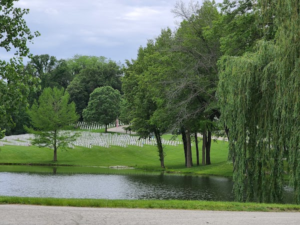 Camp Butler National Cemetery grounds