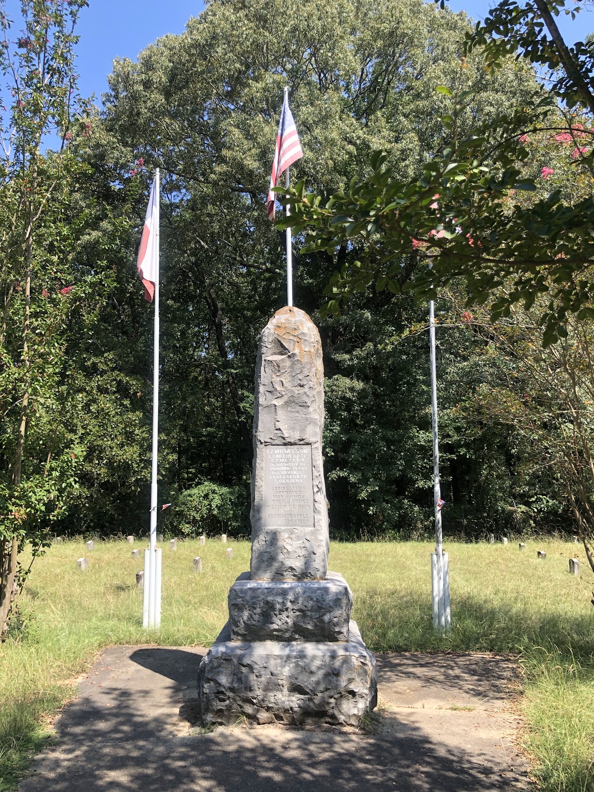 Camp Nelson Confederate Cemetery headstone and grounds